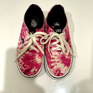 Girls Vans Ward Lo Tie Dye 3
